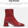 imageCOACH Womens Gigi Bootie Uniform Dress ShoeRuby
