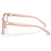 imageCOACH Womens HC6120 Square Prescription Eyewear Frames Transparent Dusty RoseDemo Lens 54 mm