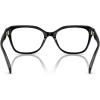 imageCOACH Womens Hc6244u Sculpted C Hardware Universal Fit Square Prescription Eyewear FramesBlackDemo Lens