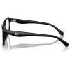 imageCOACH Womens Hc6244u Sculpted C Hardware Universal Fit Square Prescription Eyewear FramesBlackDemo Lens