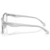 imageCOACH Womens Hc6244u Sculpted C Hardware Universal Fit Square Prescription Eyewear FramesTransparent DoveDemo Lens