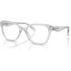 imageCOACH Womens Hc6244u Sculpted C Hardware Universal Fit Square Prescription Eyewear FramesTransparent DoveDemo Lens