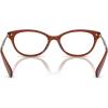 imageCOACH Womens Hc6245u Metal C Hardware Universal Fit Square Prescription Eyewear FramesTransparent BrownDemo Lens