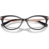 imageCOACH Womens Hc6245u Metal C Hardware Universal Fit Square Prescription Eyewear FramesTransparent Dark GreyDemo Lens