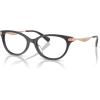 imageCOACH Womens Hc6245u Metal C Hardware Universal Fit Square Prescription Eyewear FramesTransparent Dark GreyDemo Lens