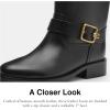 imageCOACH Womens Madeline Boot Industrial ShoeBlack