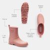 imageCOACH Womens Ryder Rainboot Rain ShoePink Petal