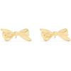 imageCOACH Womens Signature Bow Stud Earrings