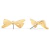 imageCOACH Womens Signature Bow Stud Earrings