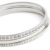imageCOACH Womens Signature Quilted Heart Bangle Set