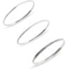 imageCOACH Womens Signature Quilted Heart Bangle Set