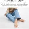imageCOACH Womens Tea Rose Flat Sandal SlipperBlush