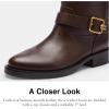imageCOACH Womens Wide Calf Madeline BootMaple