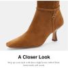 imageCOACH Womens Wide Calf Raquel BootCedar
