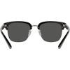 imageCoach HC8326 Sunglasses BlackGunmetalDark Grey Solid 52 mm