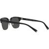 imageCoach HC8326 Sunglasses BlackGunmetalDark Grey Solid 52 mm