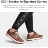 imageCoach Mens C201 Signature SneakerSaddle