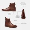 imageCoach Mens Dalton Chelsea BootDark Saddle