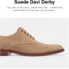 imageCoach Mens Davi Suede DerbyTaupe