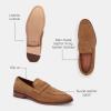 imageCoach Mens Declan Suede LoaferCoconut