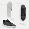 imageCoach Mens Denim High Line SneakerCharcoalBlack