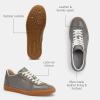 imageCoach Mens Ellis SneakerCharcoal