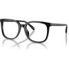 imageCoach Mens Hc6227u Universal Fit Square Prescription Eyewear FramesBlackDemo Lens