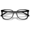 imageCoach Mens Hc6227u Universal Fit Square Prescription Eyewear FramesBlackDemo Lens