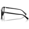 imageCoach Mens Hc6227u Universal Fit Square Prescription Eyewear FramesBlackDemo Lens