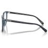imageCoach Mens Hc6227u Universal Fit Square Prescription Eyewear FramesTransparent BlueDemo Lens