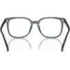 imageCoach Mens Hc6227u Universal Fit Square Prescription Eyewear FramesTransparent BlueDemo Lens