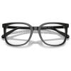 imageCoach Mens Hc6227u Universal Fit Square Prescription Eyewear FramesTransparent Dark GreyDemo Lens