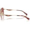 imageCoach Mens Hc7178 Aviator SunglassesSatin Light GoldCaramelWine Solid