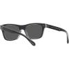 imageCoach Mens Hc8371u Universal Fit Square SunglassesBlackTransparent GreyGrey Solid