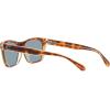 imageCoach Mens Hc8371u Universal Fit Square SunglassesTortoiseTransparent BeigeLight Blue Solid