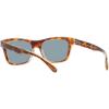 imageCoach Mens Hc8371u Universal Fit Square SunglassesTortoiseTransparent BeigeLight Blue Solid