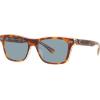 imageCoach Mens Hc8371u Universal Fit Square SunglassesTortoiseTransparent BeigeLight Blue Solid