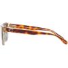 imageCoach Mens Hc8371u Universal Fit Square SunglassesTortoiseTransparent BeigeLight Blue Solid