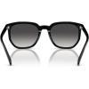 imageCoach Mens Hc8384u Universal Fit Square SunglassesBlackGrey Gradient
