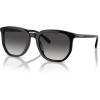 imageCoach Mens Hc8384u Universal Fit Square SunglassesBlackGrey Gradient