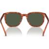 imageCoach Mens Hc8384u Universal Fit Square SunglassesCaramel TortoiseArmy Green Solid
