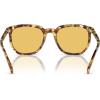 imageCoach Mens Hc8384u Universal Fit Square SunglassesHoney TortoiseAmber Solid