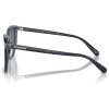 imageCoach Mens Hc8384u Universal Fit Square SunglassesTransparent BlueBlue Solid