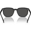 imageCoach Mens Hc8384u Universal Fit Square SunglassesTransparent Dark GreyGrey Solid