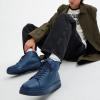 imageCoach Mens Line High Top SneakerDeep Blue