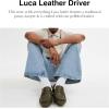 imageCoach Mens Luca Leather Driver LoaferArmy Green