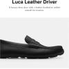 imageCoach Mens Luca Leather DriverBlack