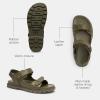 imageCoach Mens PlatformCharcoalBlack