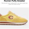 imageCoach Mens Runner Puffy SneakerDaffodil