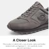 imageCoach Mens Runner SneakerCharcoal